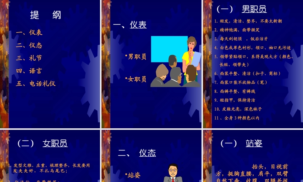 【培训课件】酒店服务礼仪