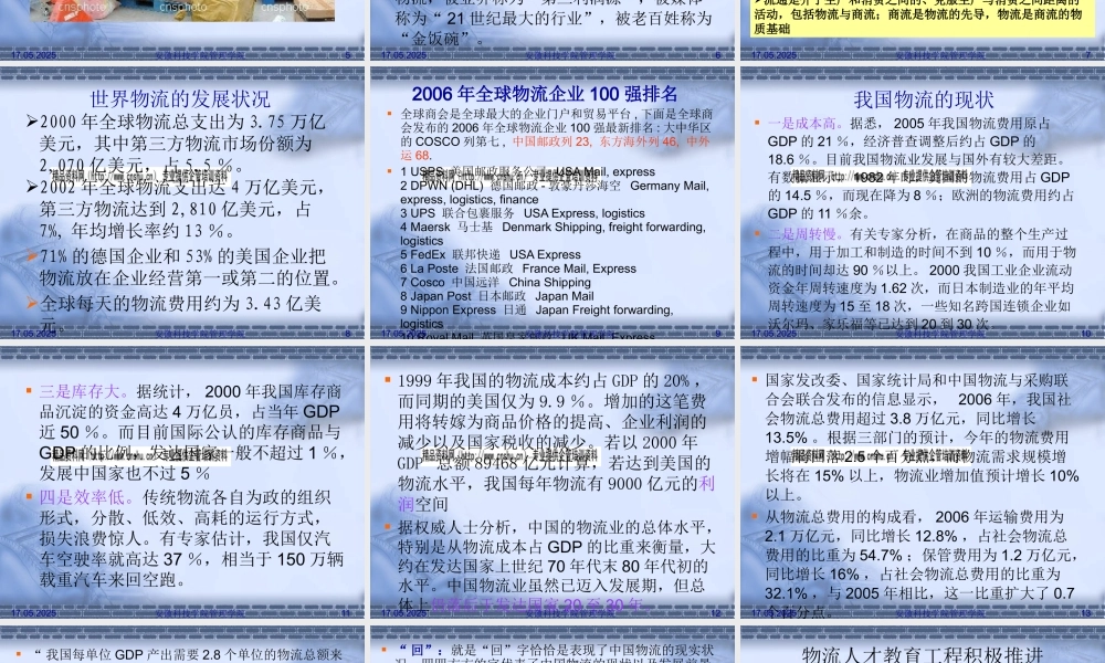 《物流管理》课件