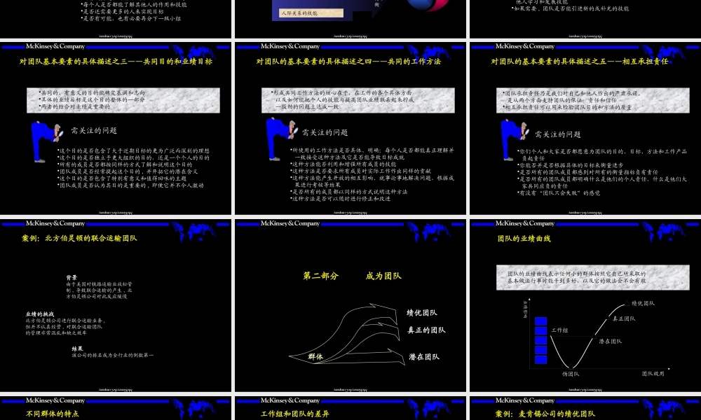 【培训课件】某咨询内部培训手册——团队的智慧