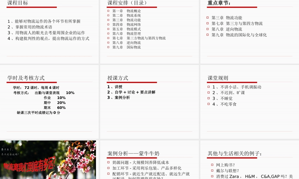 《物流基础》1