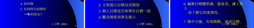 【培训课件】目标管理与知识管理