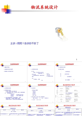 《物流系统设计》讲义