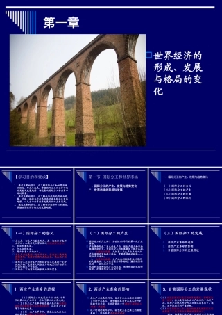 世界经济的形成、发展与格局的变化