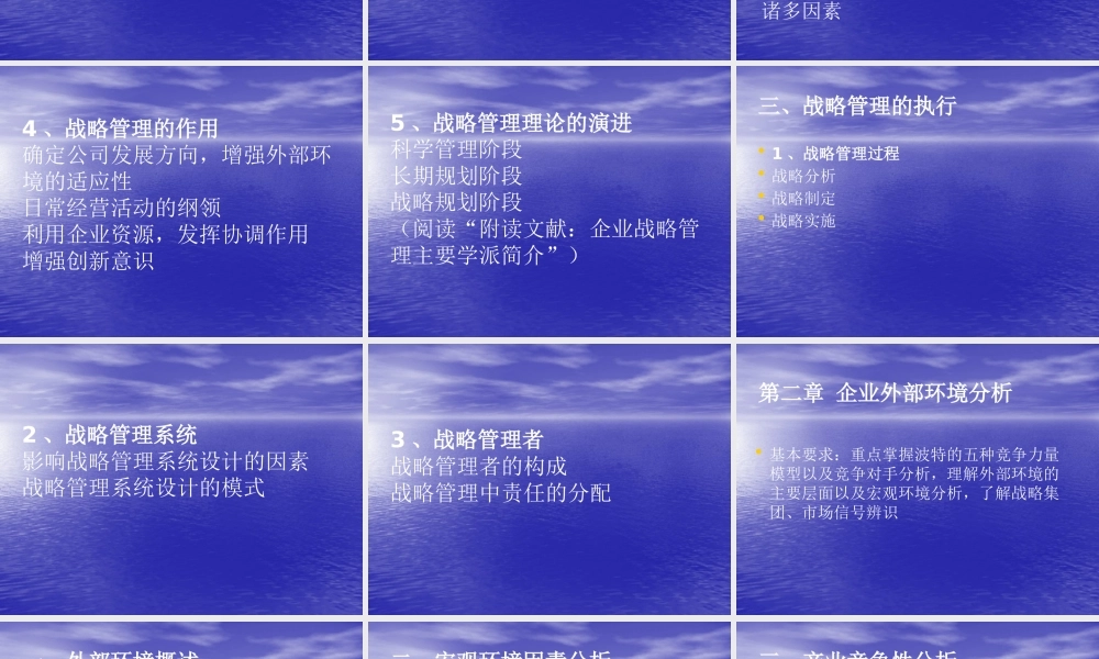【培训课件】企业战略管理