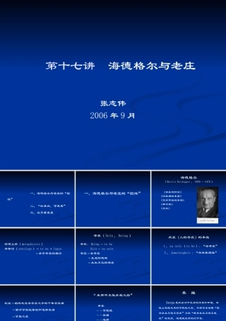 《西方哲学智慧》第十七讲海德格尔与老庄(XXXX)