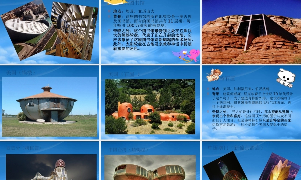 世界奇特建筑