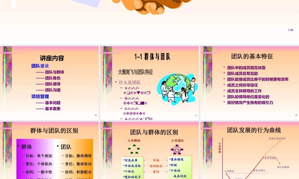 【培训课件】团队与项目管理