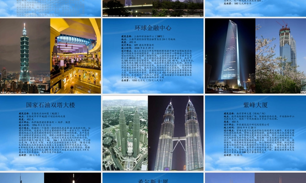 世界十大高层建筑