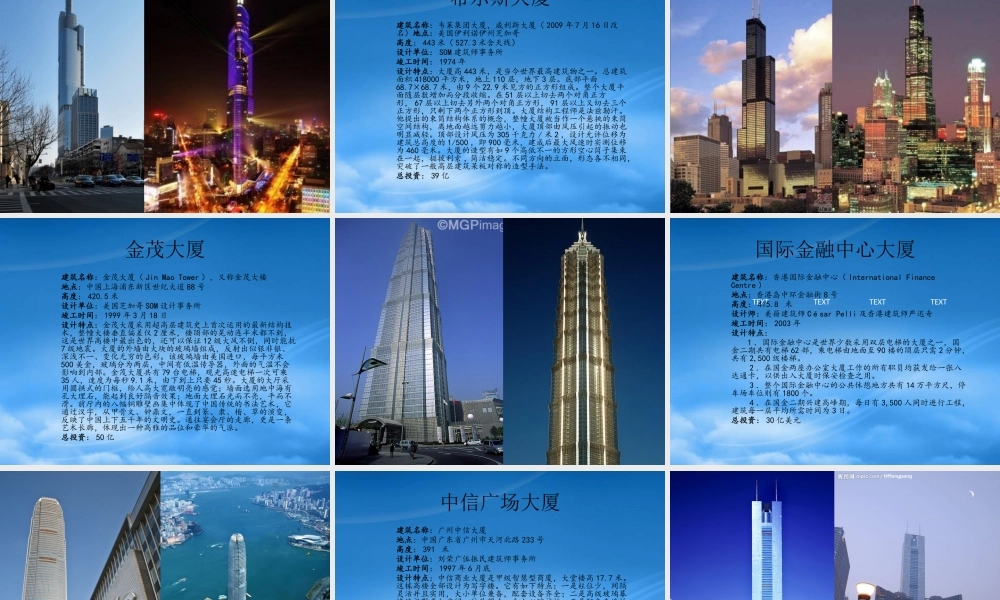 世界十大高层建筑