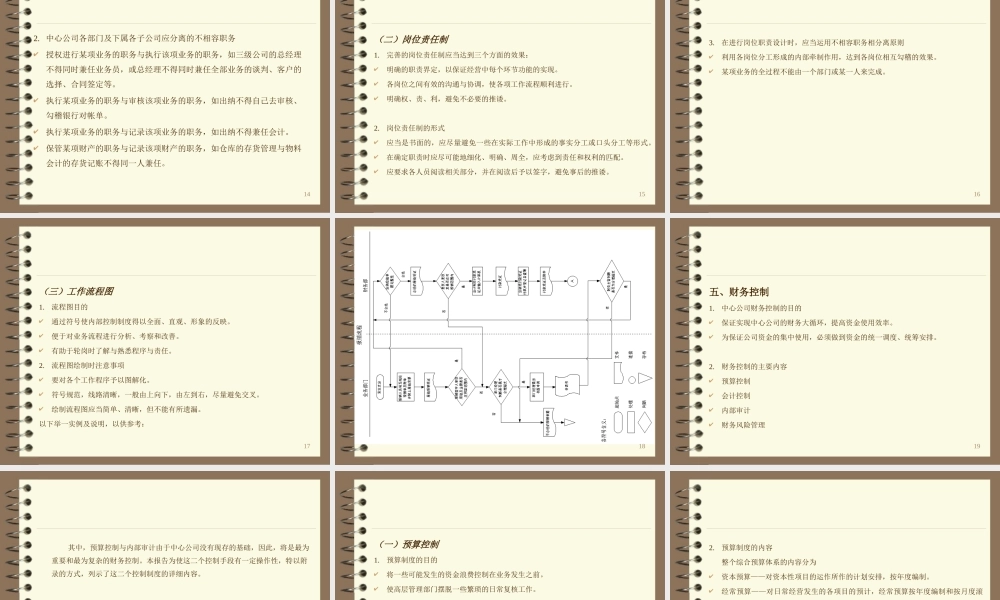 《现阶段企业管理的内部控制》