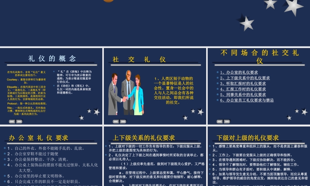 【培训课件】现代礼仪