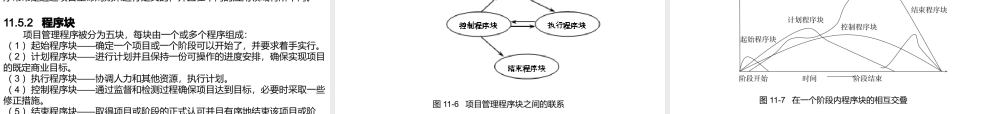《项目管理》11项目整体管理