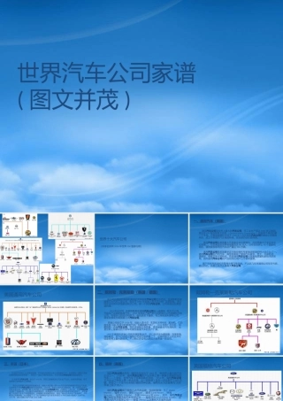 世界十大汽车集团品牌商标家谱(经典图文并茂)