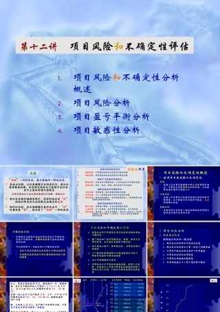 《项目评估》课件---风险和不确定性评估(11 of 15)
