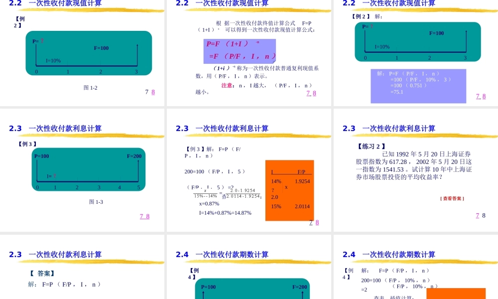 《项目投资决策与资本预算》(ppt 44)