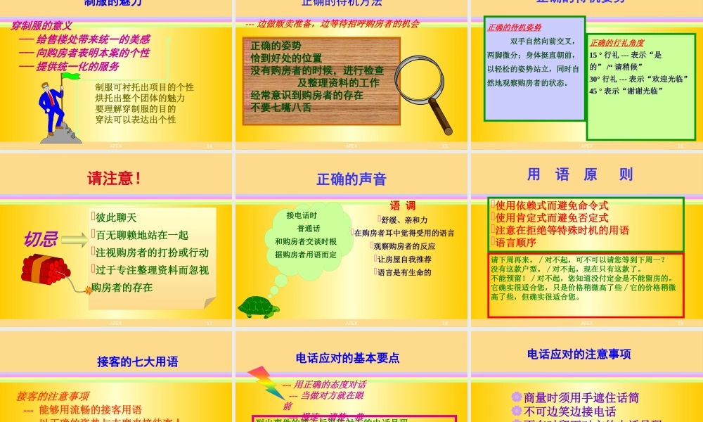 【培训课件】营销人员基本素质及礼仪培训