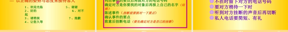 【培训课件】营销人员基本素质及礼仪培训