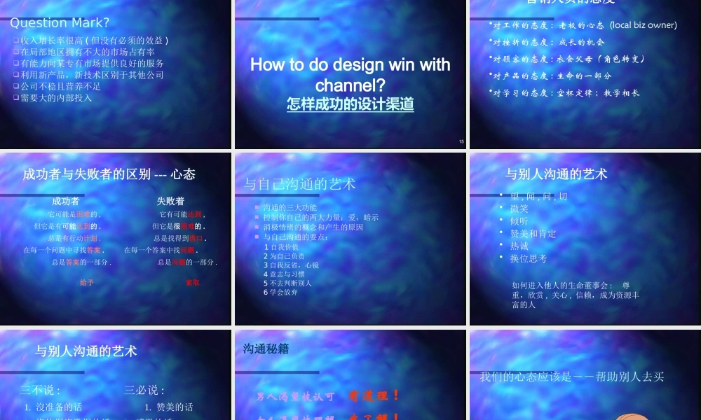 《消费电子产品渠道管理》(PPT38)