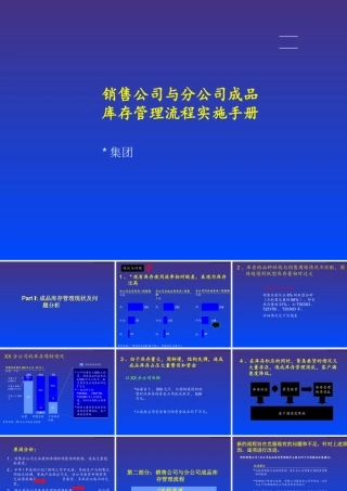 《销售公司与分公司成品库存管理流程实施手册》39页