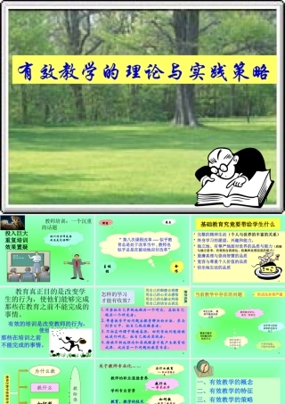【培训课件】有效教学的理论与实践策略