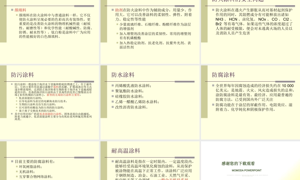 世界涂料发展现状及趋势