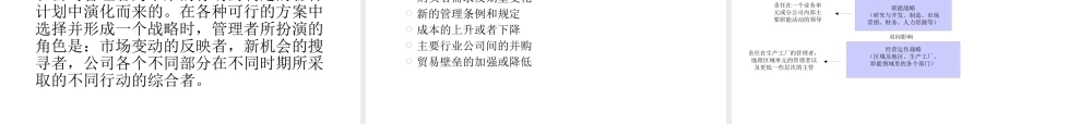 【培训课件】战略管理讲义