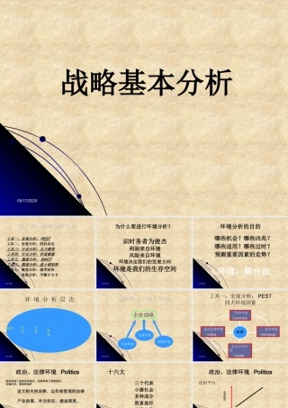 【培训课件】战略基本分析