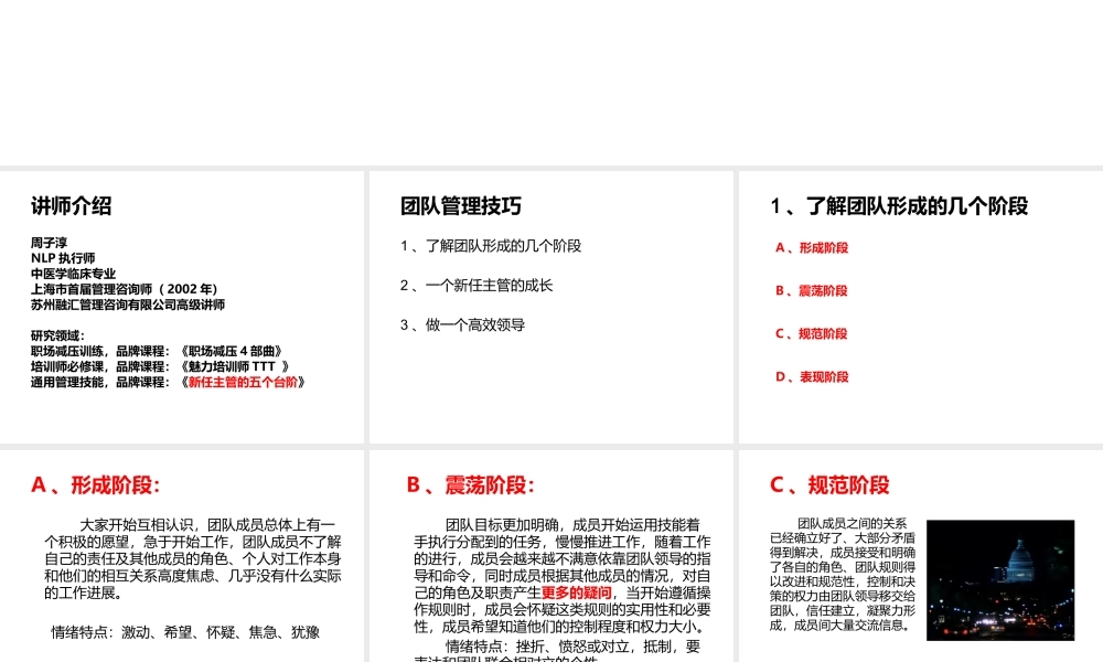 《新任主管技能提升》