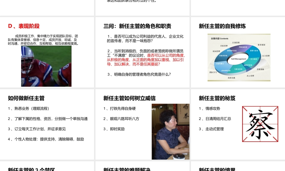 《新任主管技能提升》