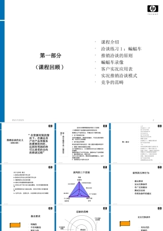 【培训课件】职业经理人-谈判技巧