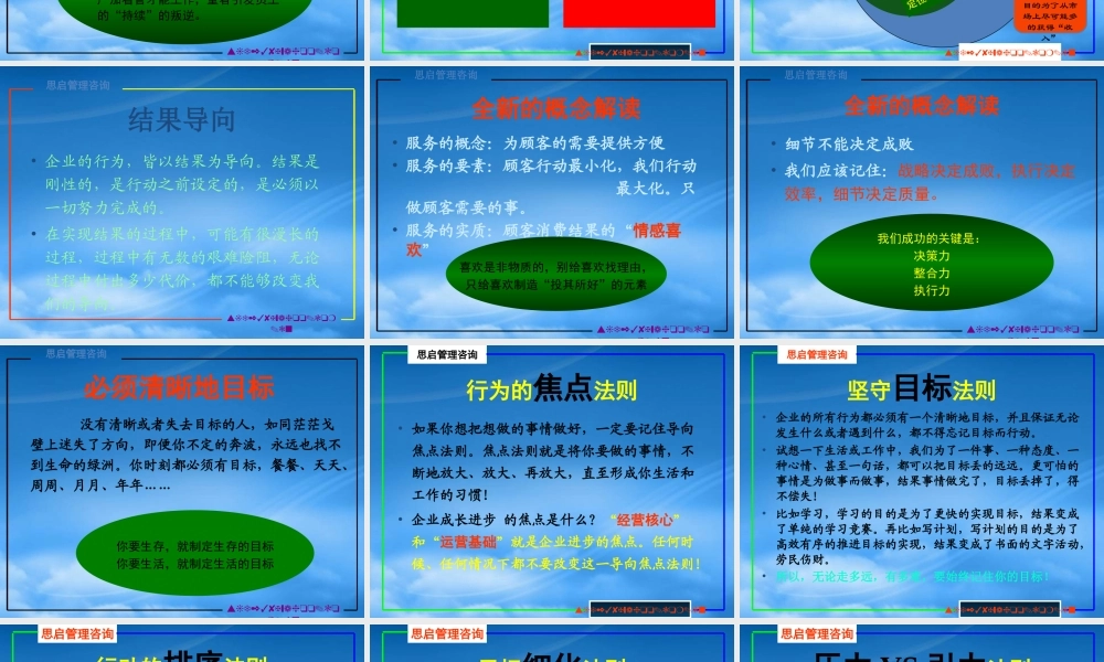 世界五百强的目标管理