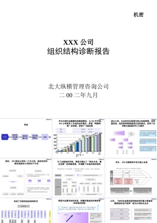 世界五百强企业石油公司的组织结构设计全案
