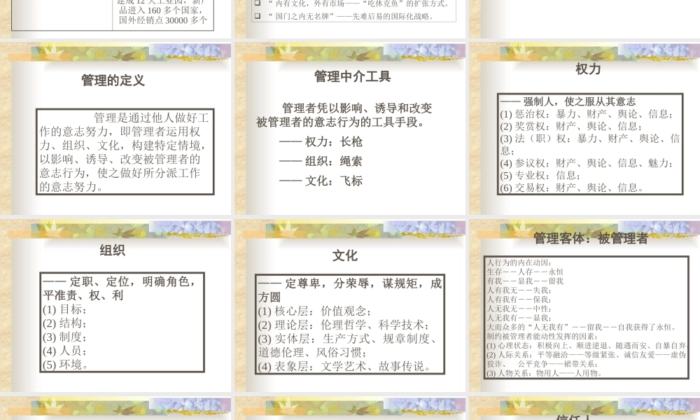【品牌战略】海尔管理模式