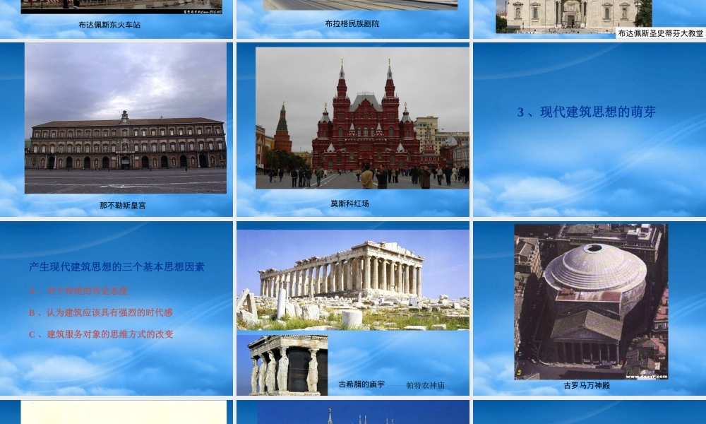 世界现代建筑史第一章(第二讲)
