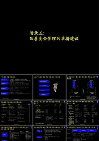 【企业案例】某咨询广电5_改善资金管理举措