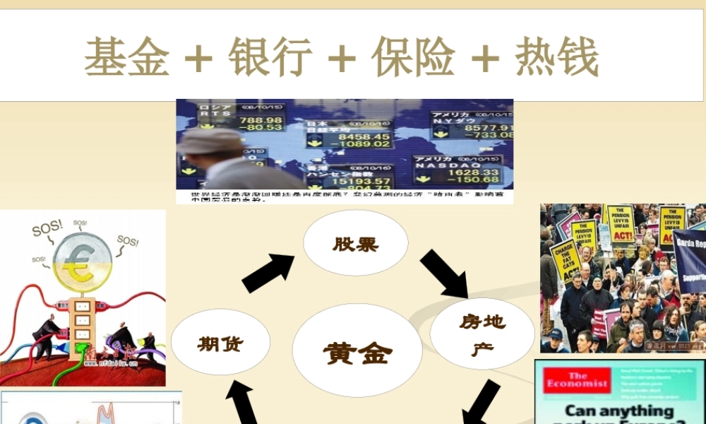 世界性危机定位人民币与金价(最新)