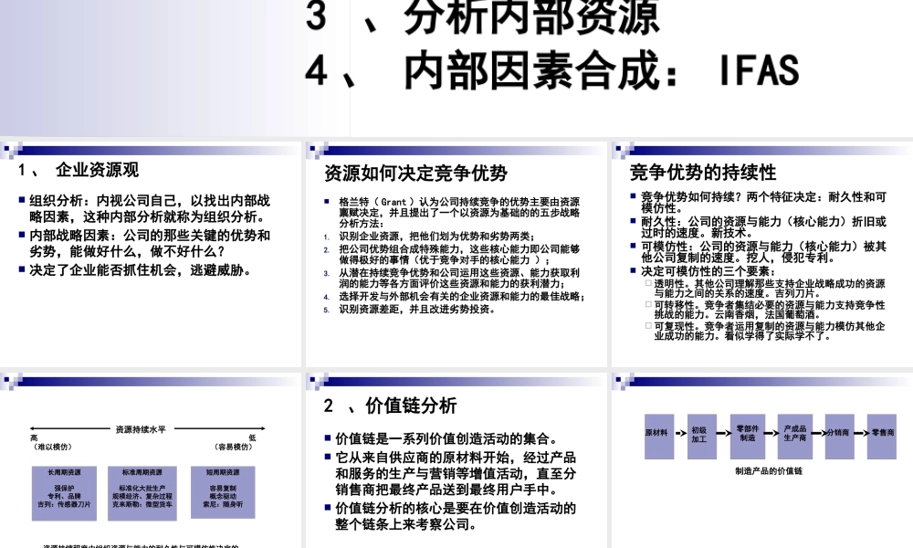 【企业案例】企业内部分析-组织分析