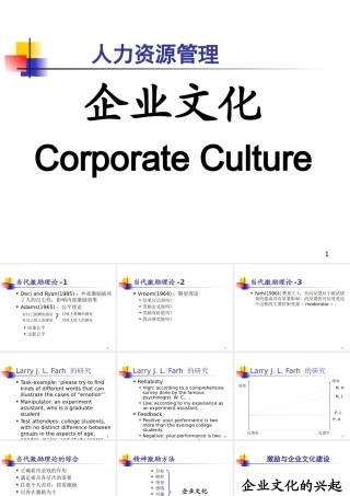 【企业文化】第10章企业文化