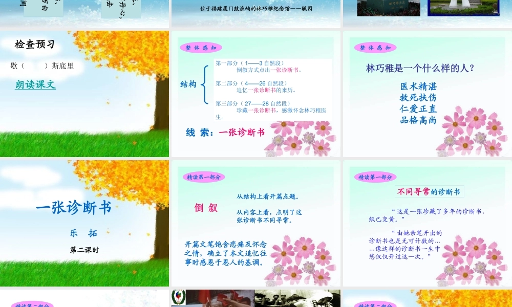 《一张诊断书》