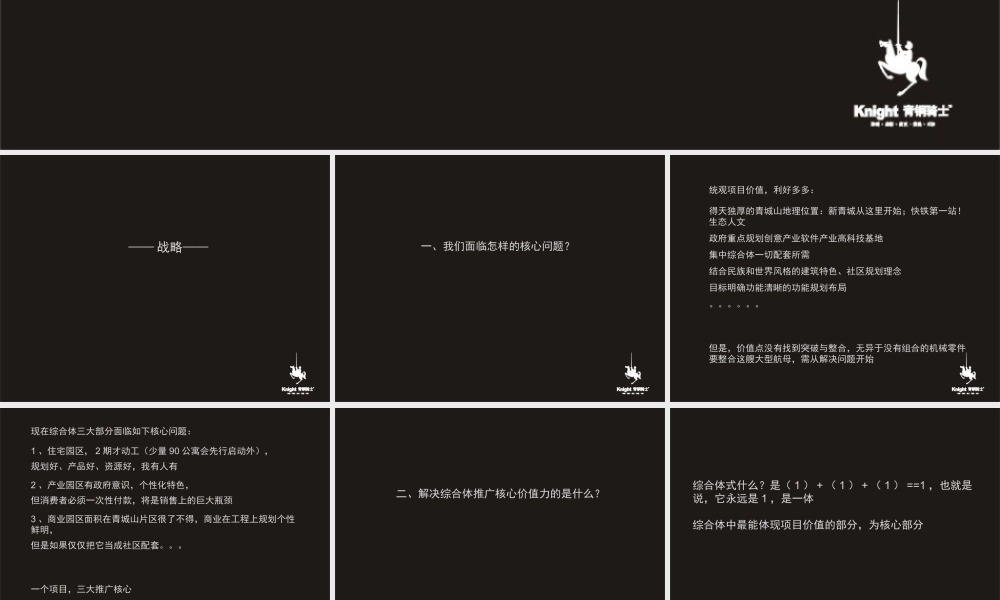 【青铜骑士】泰达青城山推广方案