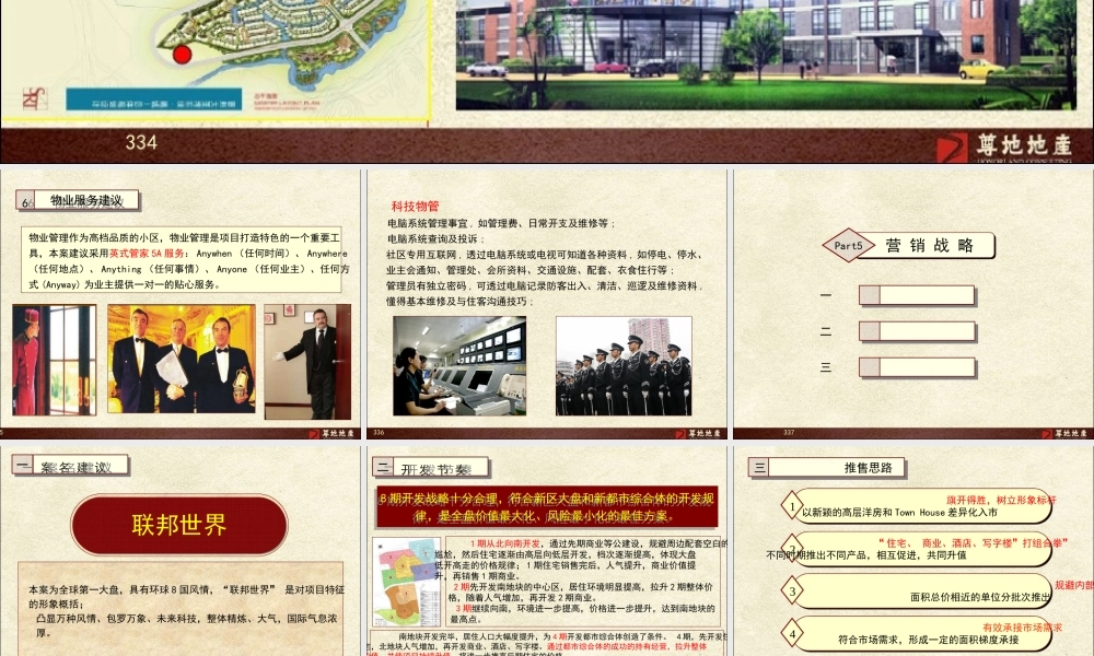 【全球第一大盘】深圳项目前期策划方案345P分26份第26份(26)