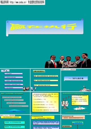 世界优秀企业的执行原则