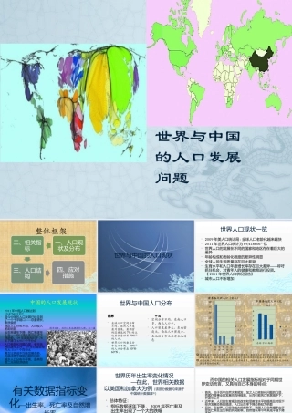 世界与中国的人口发展问题兼容版