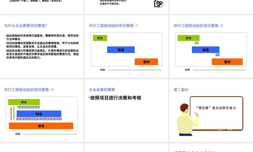 《以项目管理驱动企业管理》