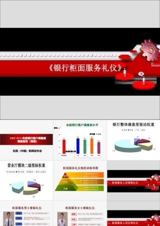 《银行柜面服务礼仪》(多图清晰)
