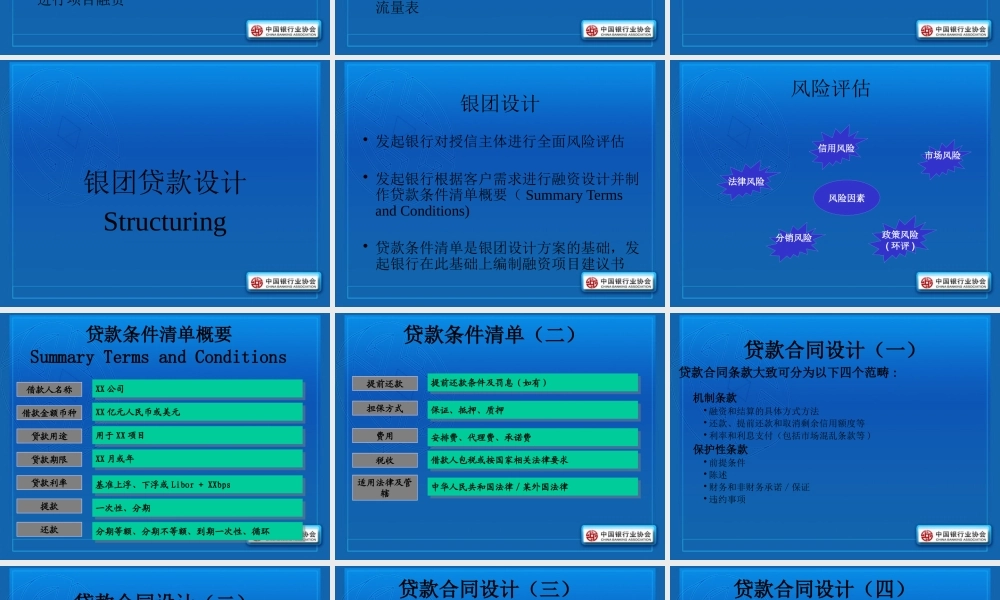 《银团贷款流程》