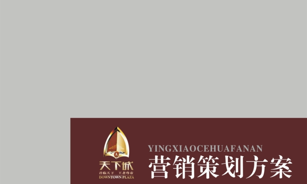 【天下城策划部分】