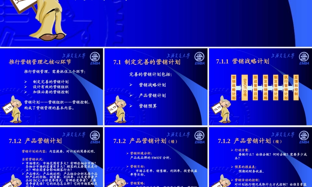 《营销分析与决策》 ——第七章 运作