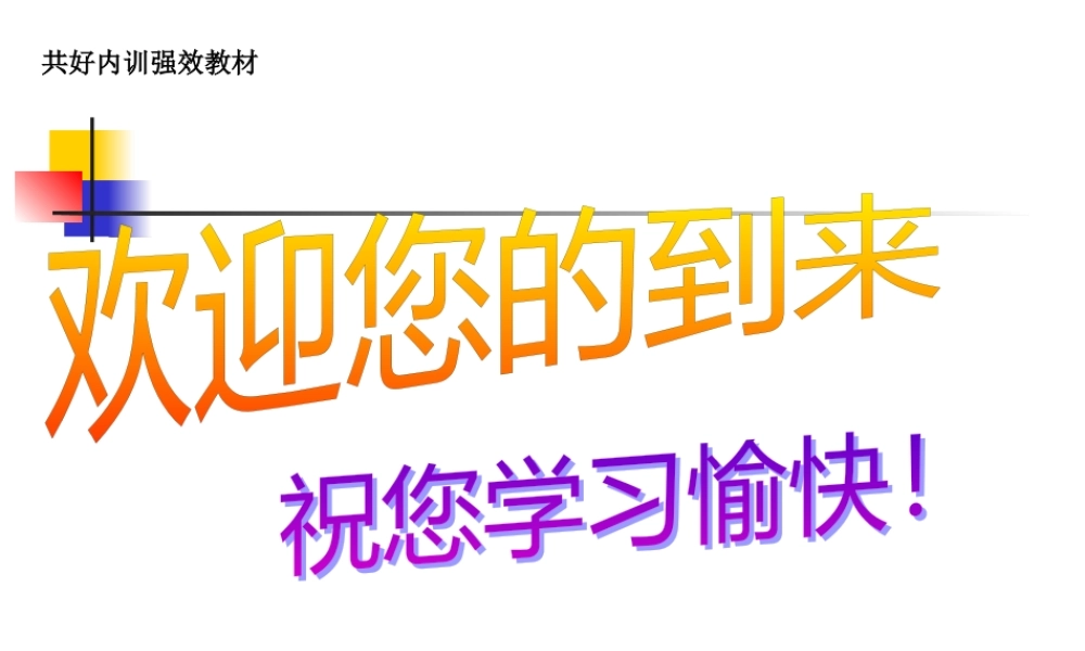 【团队培训】创造培训奇迹的幻灯片