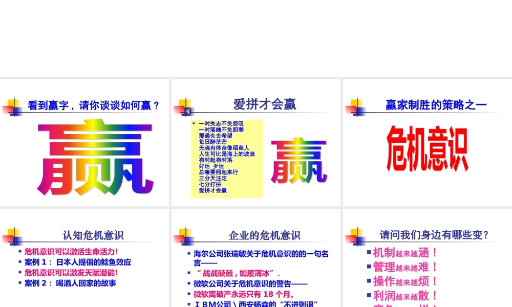 《赢家制胜十大策略》